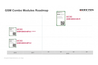GSM Combo Modules Roadmap
