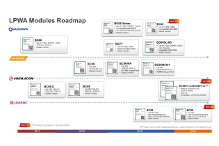 LPWA Modules Roadmap